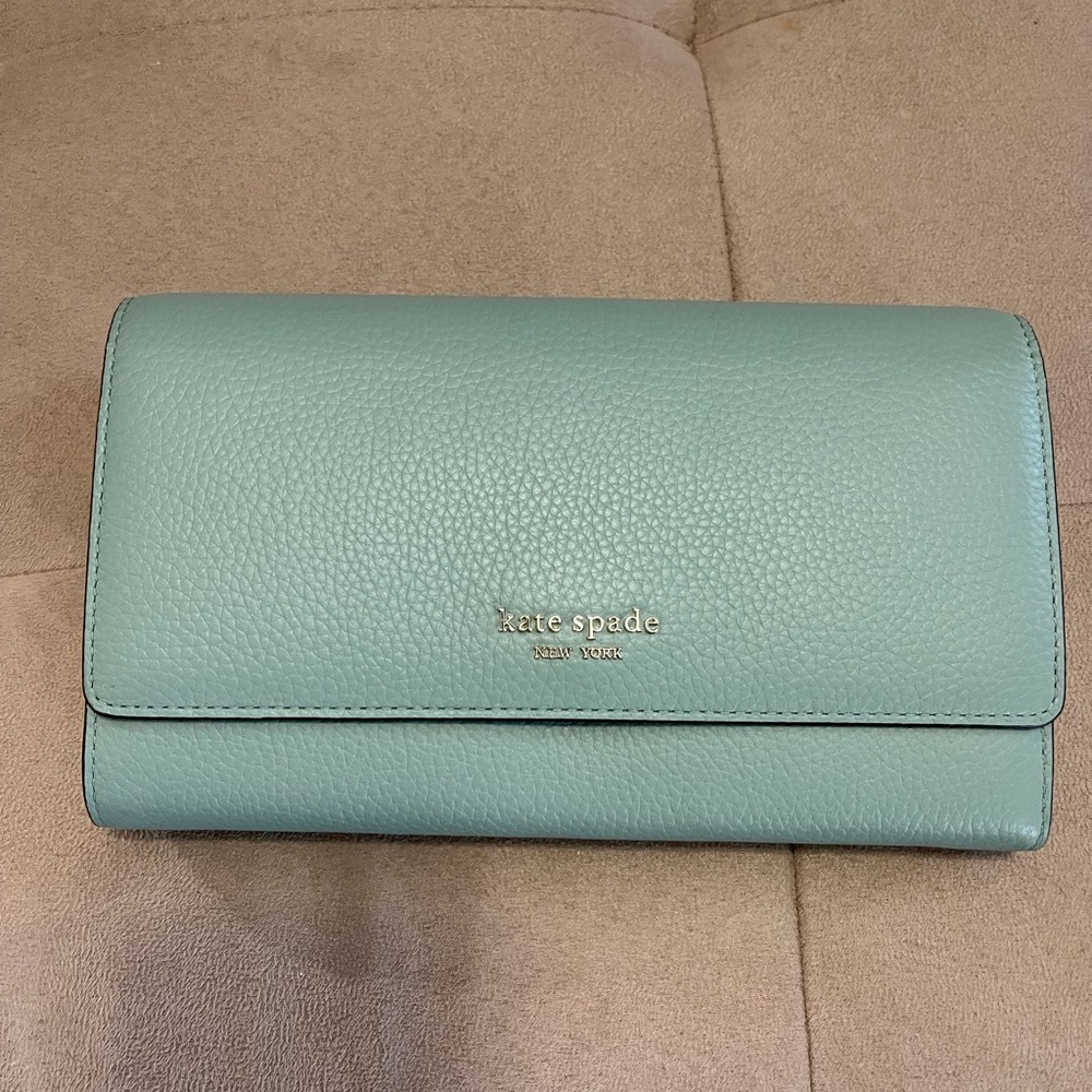 Kate spade wallet on a chain